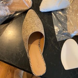 Madewell Remi Mule Dried Flax new in box 9